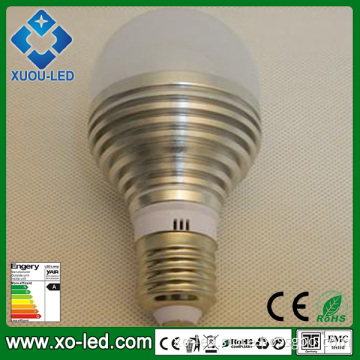 AC85-265V Dimmable RGB Light with Remote Control E27 LED